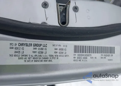 2010 Dodge Caliber Mainstreet from USA, damaged, VIN 1B3CB3HA1AD566279